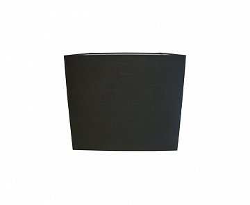 Абажур квадратный Polycotton Black