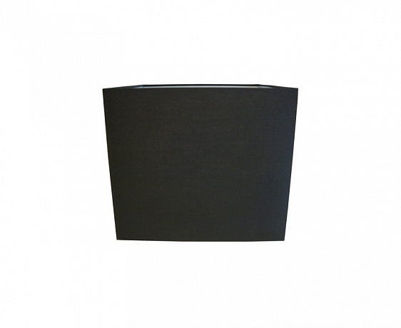 Абажур квадратный Polycotton Black
